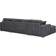 Latitude Run Loette Dark Gray Sofa 120" 4 Seater
