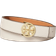Tory Burch 1" Miller Reversible Belt - New Ivory/Natural Vachetta/Gold
