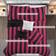 Juicy Couture Cabana Bedspread Black, Pink (228.6x228.6cm)