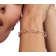 Pandora Me Styling Love Word Link Charm - Rose Gold