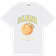 Ganni Relaxed Peach T-shirt - Bright White