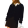 H&M Loose Fitted Cardigan - Navy Blue
