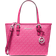 Michael Kors Jet Set Travel Extra Small Logo Top Zip Tote Bag - Dragonfruit