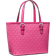 Michael Kors Jet Set Travel Extra Small Logo Top Zip Tote Bag - Dragonfruit