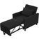 Homcom 83B-233V00BK Black Fåtölj 81cm