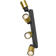 SLV PURI 2.0 Tube Black/Gold Takplafond 5.5cm