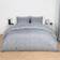 OHS Isaac Duvet Cover Grey (200x200cm)