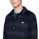 Tommy Hilfiger Longline Check Coat - Black