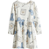 H&M Printed Cotton Dress - White/Patterned (1245392017)