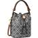 Tory Burch T Monogram Mini Bucket Bag - Tory Navy