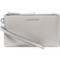 Michael Kors Adele Leather Smartphone Wallet - Aluminum