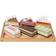 MaMaMeMo Cake Slices on Platter