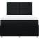 vidaXL Uniform Pattern Boxspringbett 144x200cm
