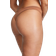 PINK Seamless High Leg Thong Panty - Caramel