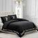 Juicy Couture Gothic Bedspread White, Black (274.3x233.7cm)