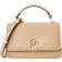 Michael Kors Delancey Small Leather Crossbody Satchel - Camel