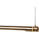 Fritz Hansen Oneline Zigbee Brass Pendel 86.4cm