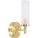 ValueLights Canya Gold/White Wall light