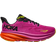 Hoka Women's Clifton Road Running Shoes in Fuchsia/Black