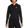 NIKE Nike Damen Club Po Kapuzenpullover, Black/White