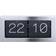 Karlsson Modern & Contemporary Digital Brushed Steel Wall Clock 37cm