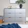 Phoenix Grey Chest of Drawer 120x80cm