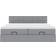 vidaXL Block with Squares Frame Bed 180x203cm