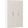 Westwing Collection Simone Wood/Light Beige Garderob 150x236cm