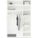 Westwing Collection Simone Wood/Light Beige Garderob 150x236cm