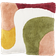 Westwing Collection Malu with Decorations Cushion Cover Red, Yellow, Green, Beige (45x45cm)