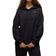 Nike Jordan Flight Fleece Women's Satin-Lined Pullover Hoodie - Black/Dark Smoke Grey