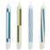 Hay Patten Green/Blue Stearinlys 24cm 4stk
