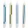 Hay Patten Green/Blue Stearinlys 24cm 4stk