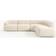 Westwing Collection Sofia Light Beige Sofa 319cm 4 Seater
