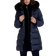 Tahari Dana Quilted Hooded Coat - Galaxy