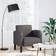 vidaXL 4100531 Grey Fåtölj 70cm
