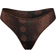 SKIMS Shine Foundations Thong - Espresso Snakeskin Print