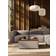 Westwing Collection Lennon Taupe/Dark Oak Soffbord 88x88cm