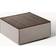 Westwing Collection Lennon Taupe/Dark Oak Soffbord 88x88cm