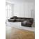 Westwing Collection Lennon Taupe Sofa 418cm