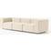 Westwing Collection Lena Light Beige Sofa 287cm 4 Seater