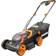 Worx WG779E (2x2.5Ah) Batteridrevet plæneklipper