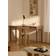 Westwing Collection Paul Dark Wood Skrivbord 100x135cm