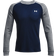 Under Armour Men's Waffle Crew Long Sleeve - Academy/Pitch Gray/White