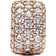 Pandora Sparkling Pavé Triple Row Charm - Rose Gold/Transparent