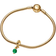 Pandora May Royal Eternity Circle Dangle Charm - Gold/Green