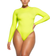 SKIMS Long Sleeve Crew Neck Bodysuit - Daffodil