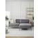 Westwing Collection Fluente Grey Sofa 195cm 2 Seater