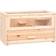 vidaXL Gabbia Per Criceti 60x30x35 cm In Legno Massello di Abete - Marrone