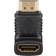 Goobay 51727 HDMI A - Angled HDMI A Adapter M-F